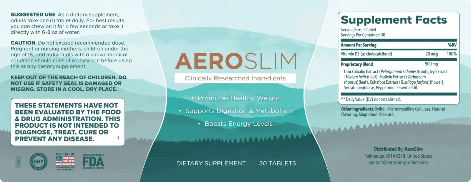 AeroSlim-label